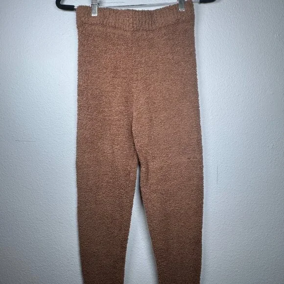 Mocha Fuzzy 3 Piece Ensemble Legging - Picture 4 of 7